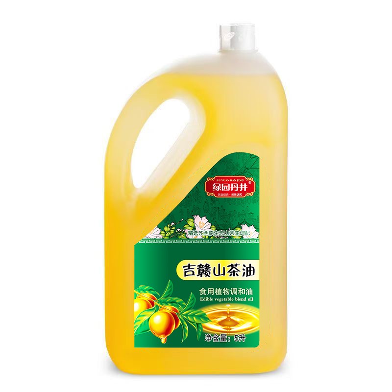腾龙公司官方网站 吉赣山茶油 食用植物调和油 5L